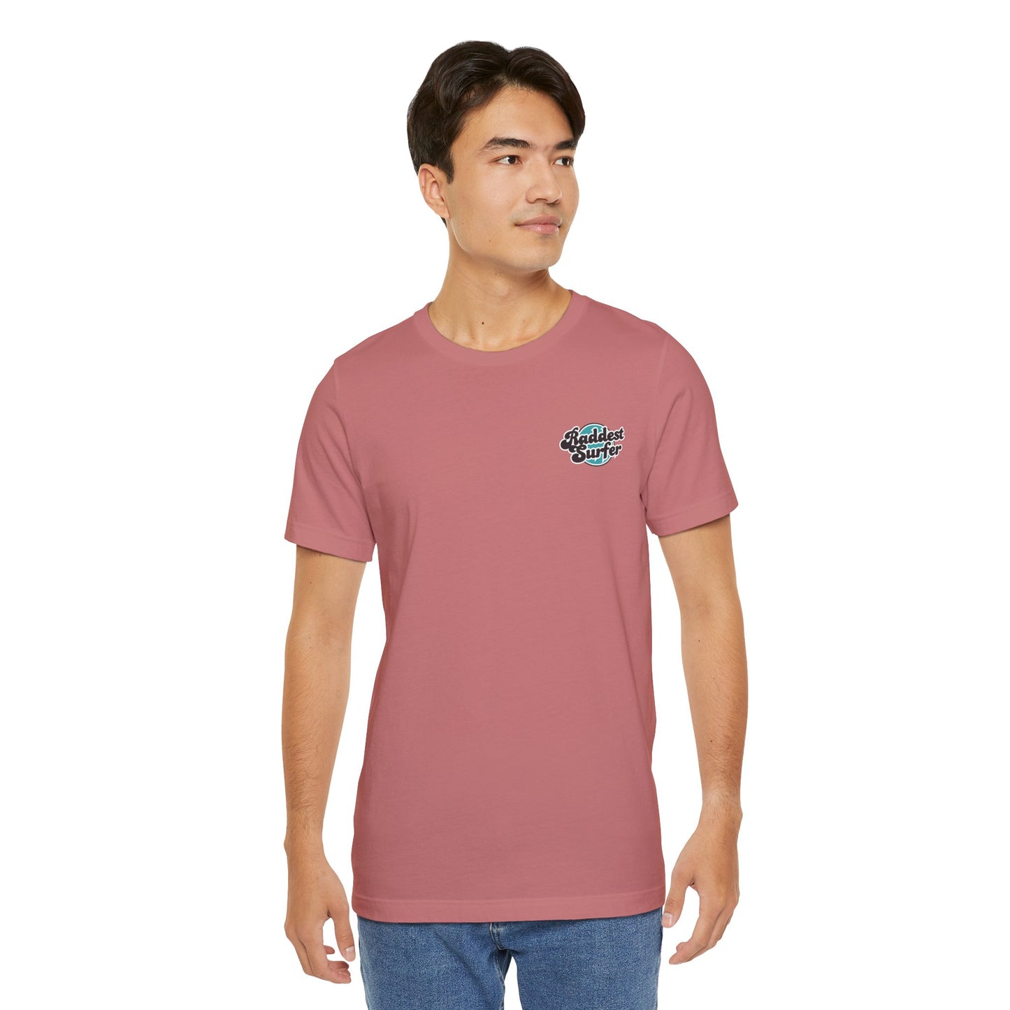 Raddest Surfer Tee | Fun Wife Gift for Surf Lovers | Unisex T-Shirt | Beach Vibes, Casual Wear, Summer Style, Outdoor Adventure