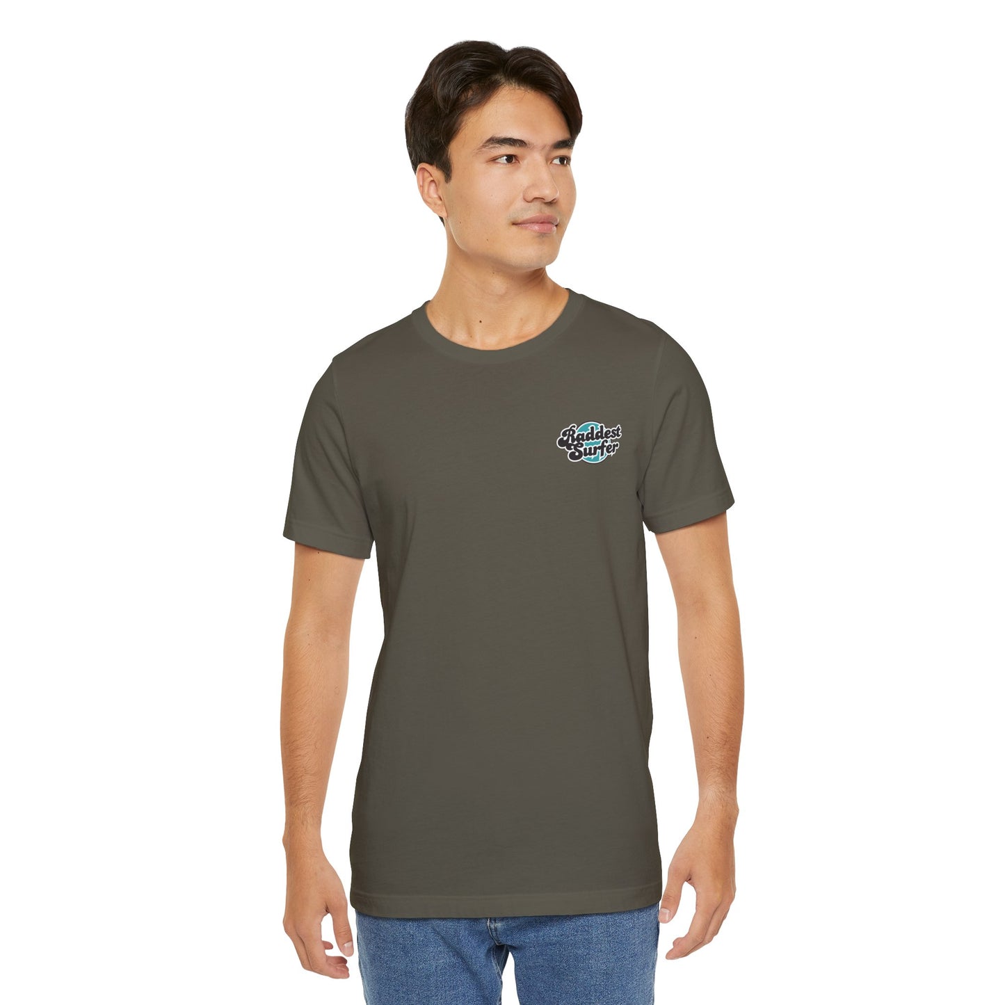 Raddest Surfer Tee | Fun Wife Gift for Surf Lovers | Unisex T-Shirt | Beach Vibes, Casual Wear, Summer Style, Outdoor Adventure