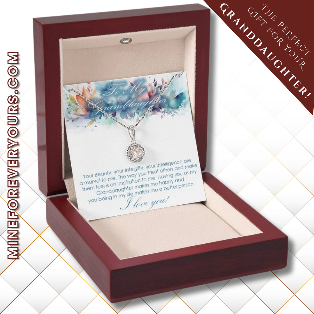 For Granddaughter Eternal hope necklace