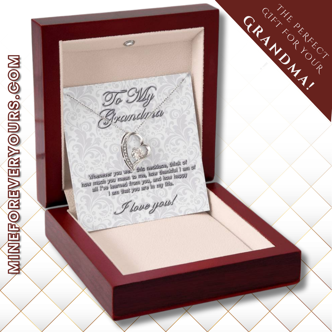 To My Grandma Forever Love necklace