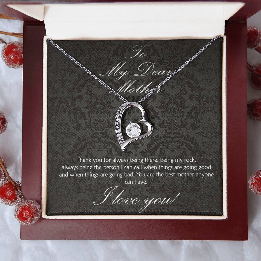 For the Mother who has always been there for you! Forever love necklace