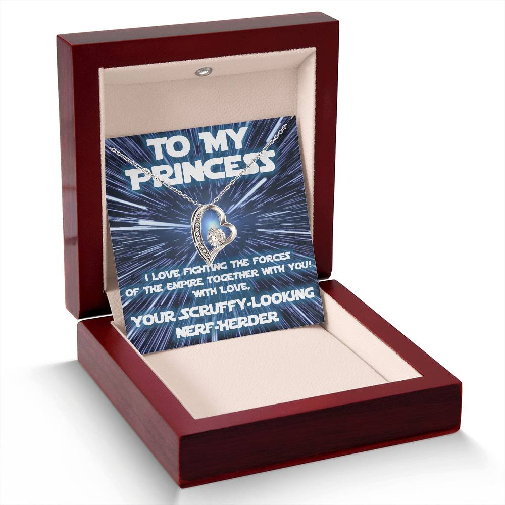 For Her: from scruffy looking Nerf-herder! (forever love variation)