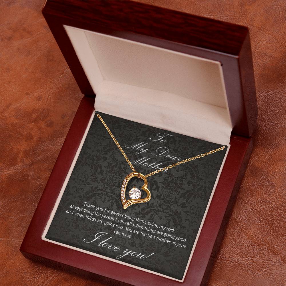 For the Mother who has always been there for you! Forever love necklace