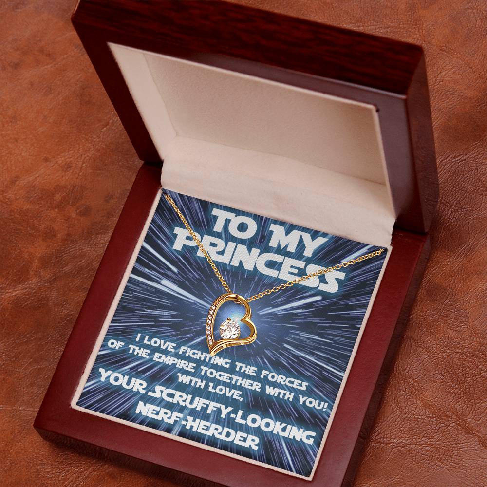 For Her: from scruffy looking Nerf-herder! (forever love variation)