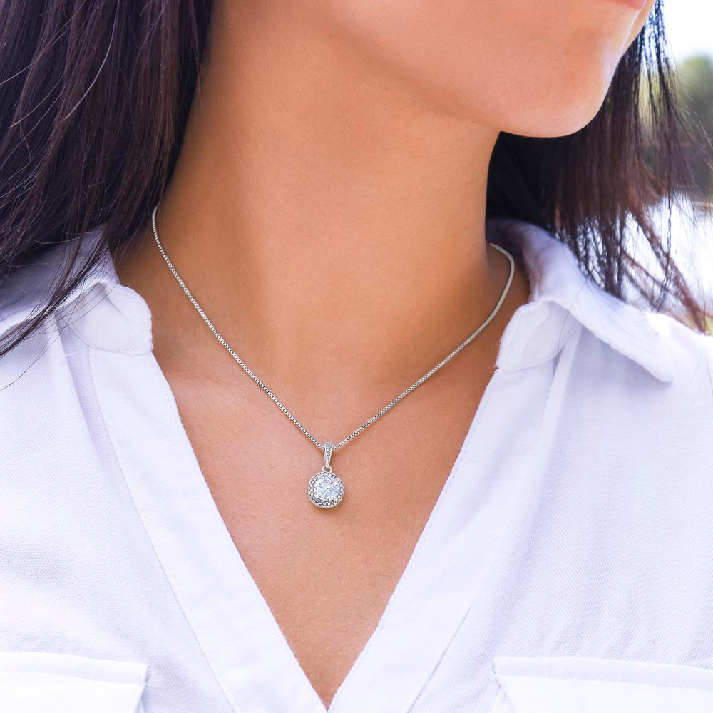 Back to school inspirational necklace with Eternal Hope Pendant