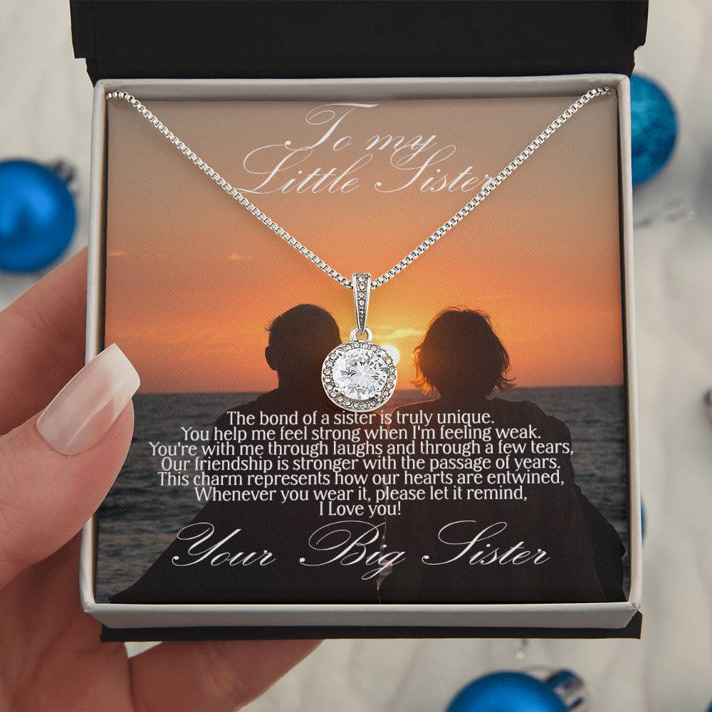 To Little Sister Eternal Hope necklace