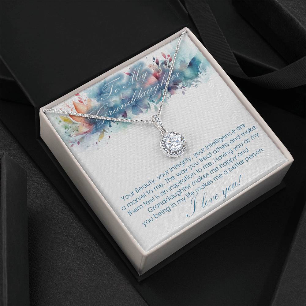 For Granddaughter Eternal hope necklace