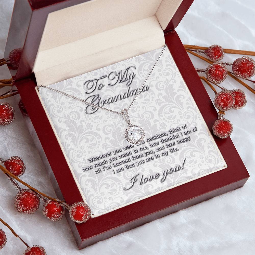 To my Grandma Eternal Hope necklace