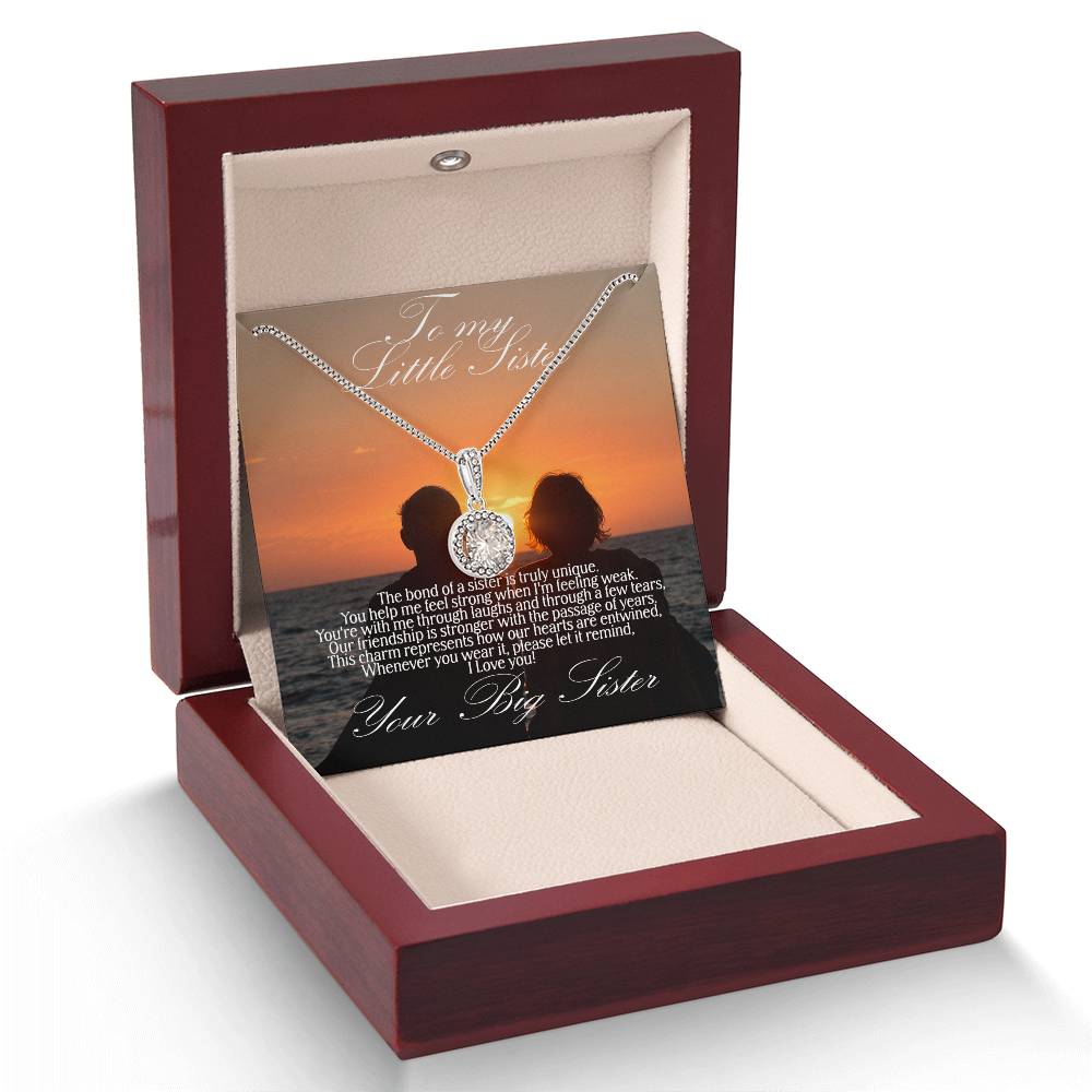 To Little Sister Eternal Hope necklace
