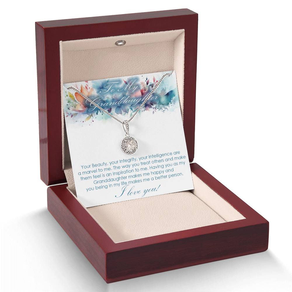 For Granddaughter Eternal hope necklace
