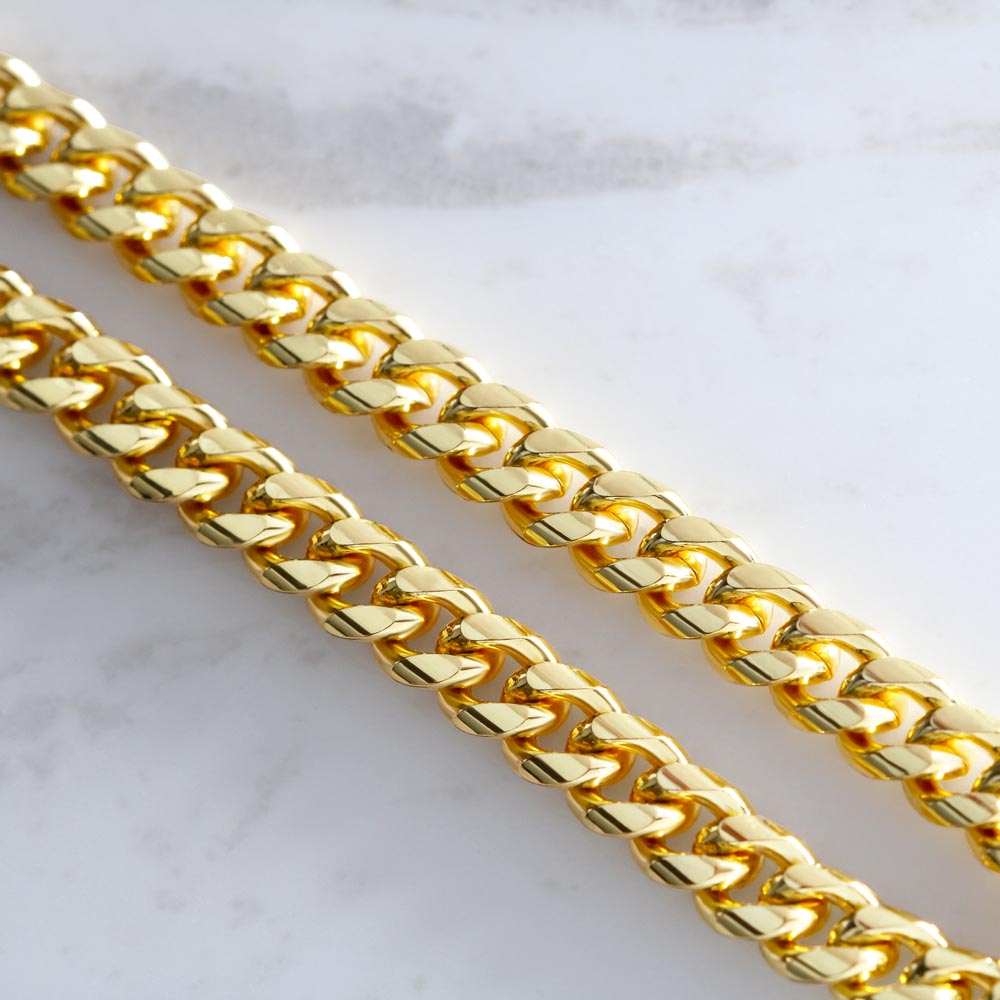 Second Half of matching set Anniversary Gift for couples Cuban Link chain