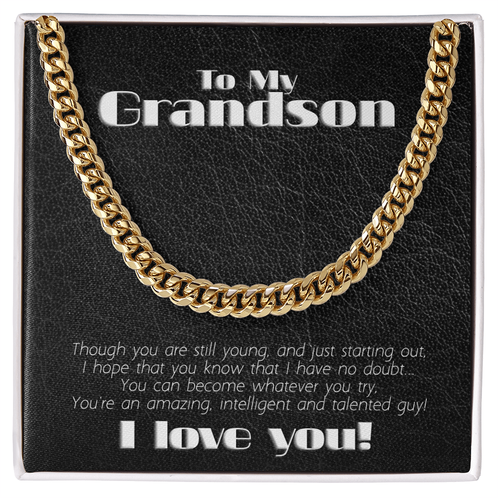 Gift for Grandson for GRADUATION or NEW JOB, etc.