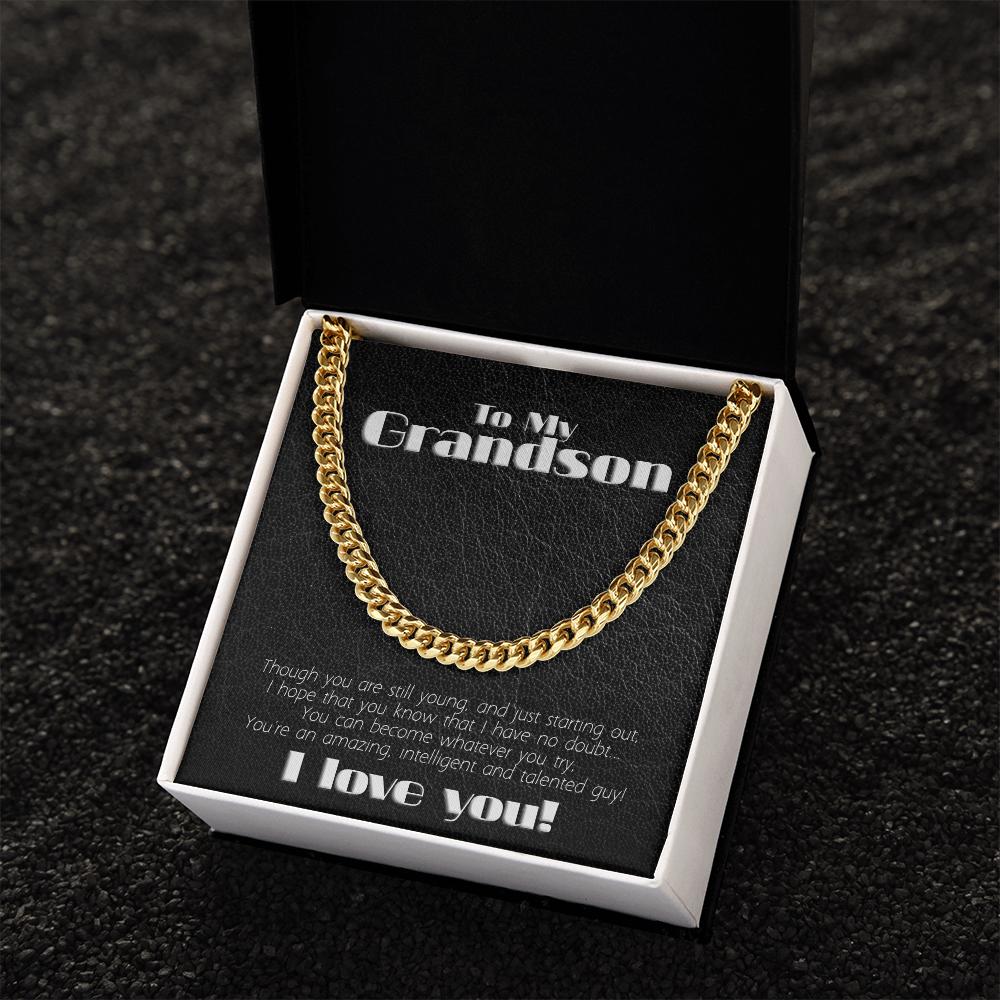 Gift for Grandson for GRADUATION or NEW JOB, etc.