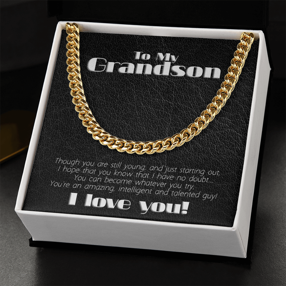 Gift for Grandson for GRADUATION or NEW JOB, etc.