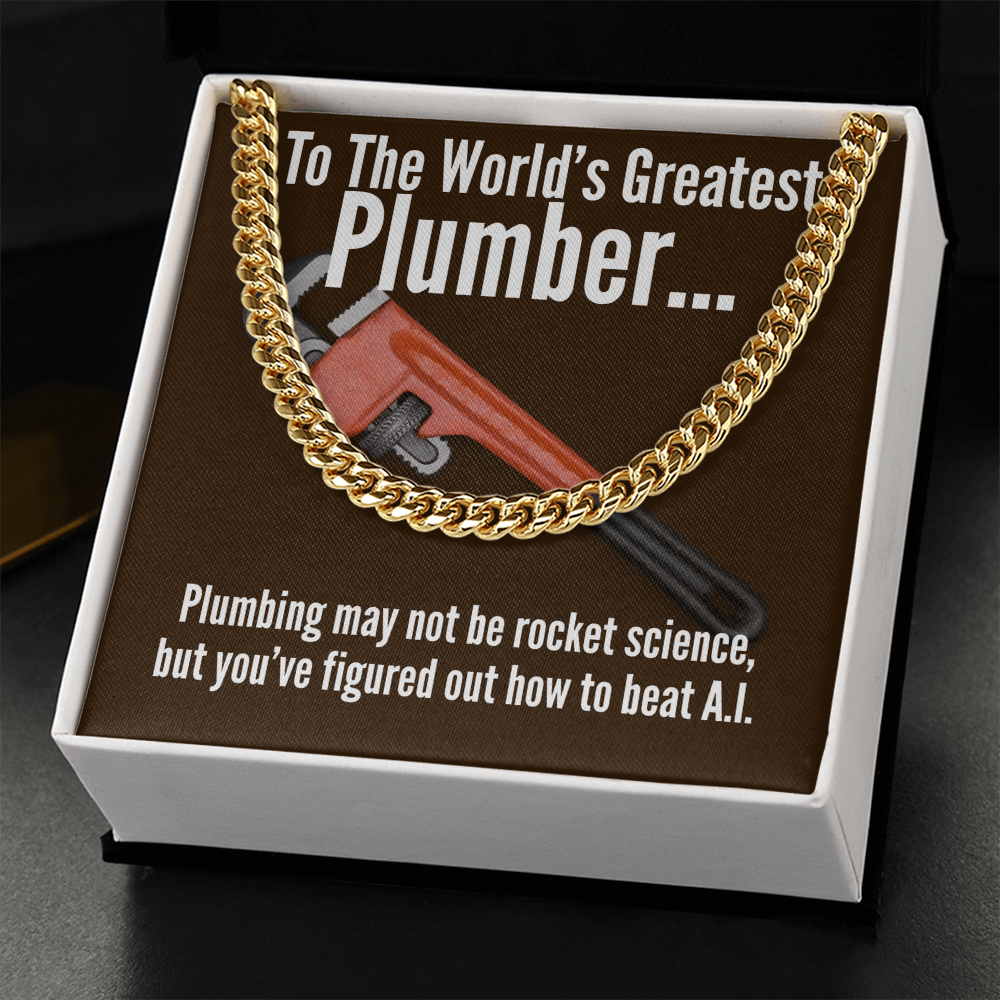World's best Plumber