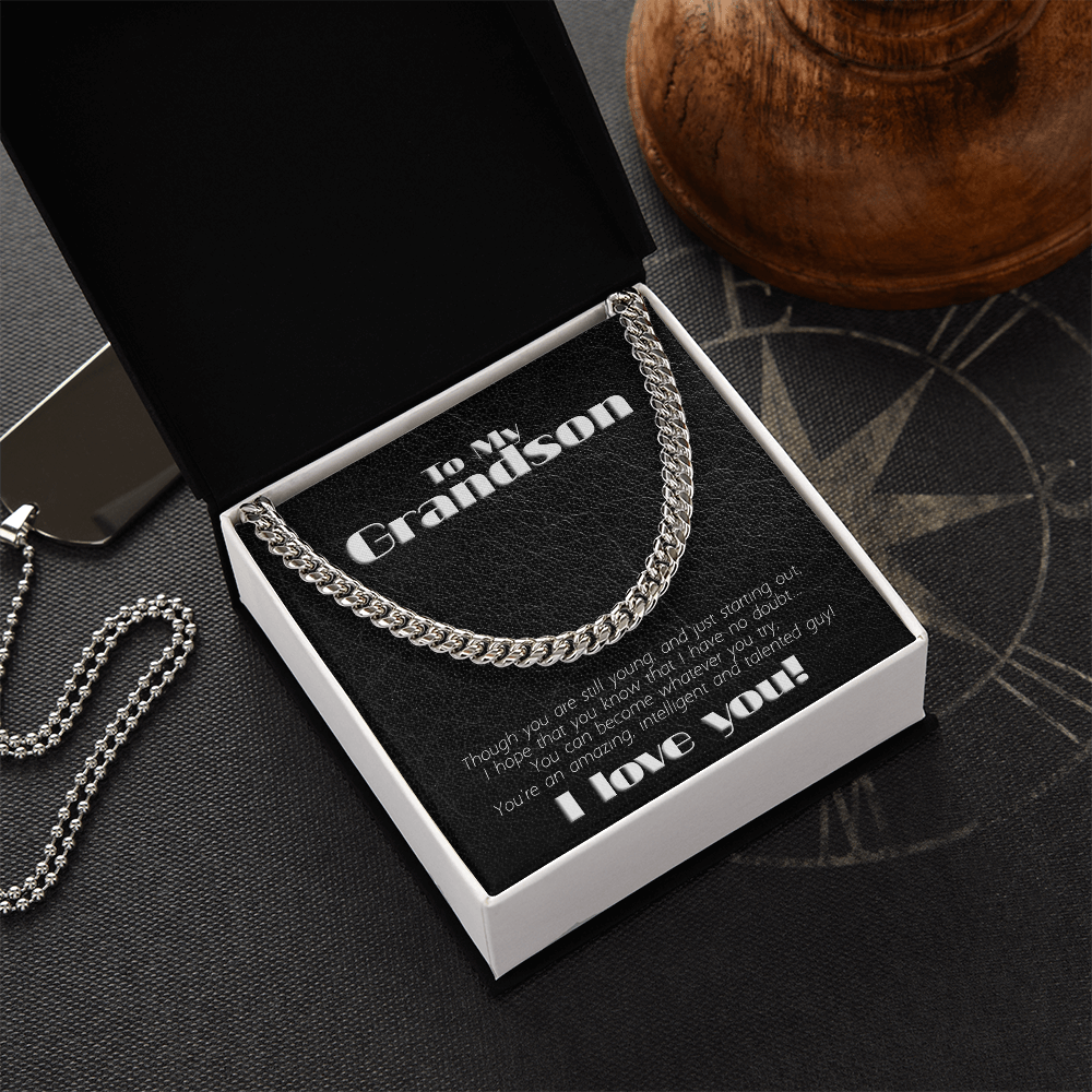 Gift for Grandson for GRADUATION or NEW JOB, etc.