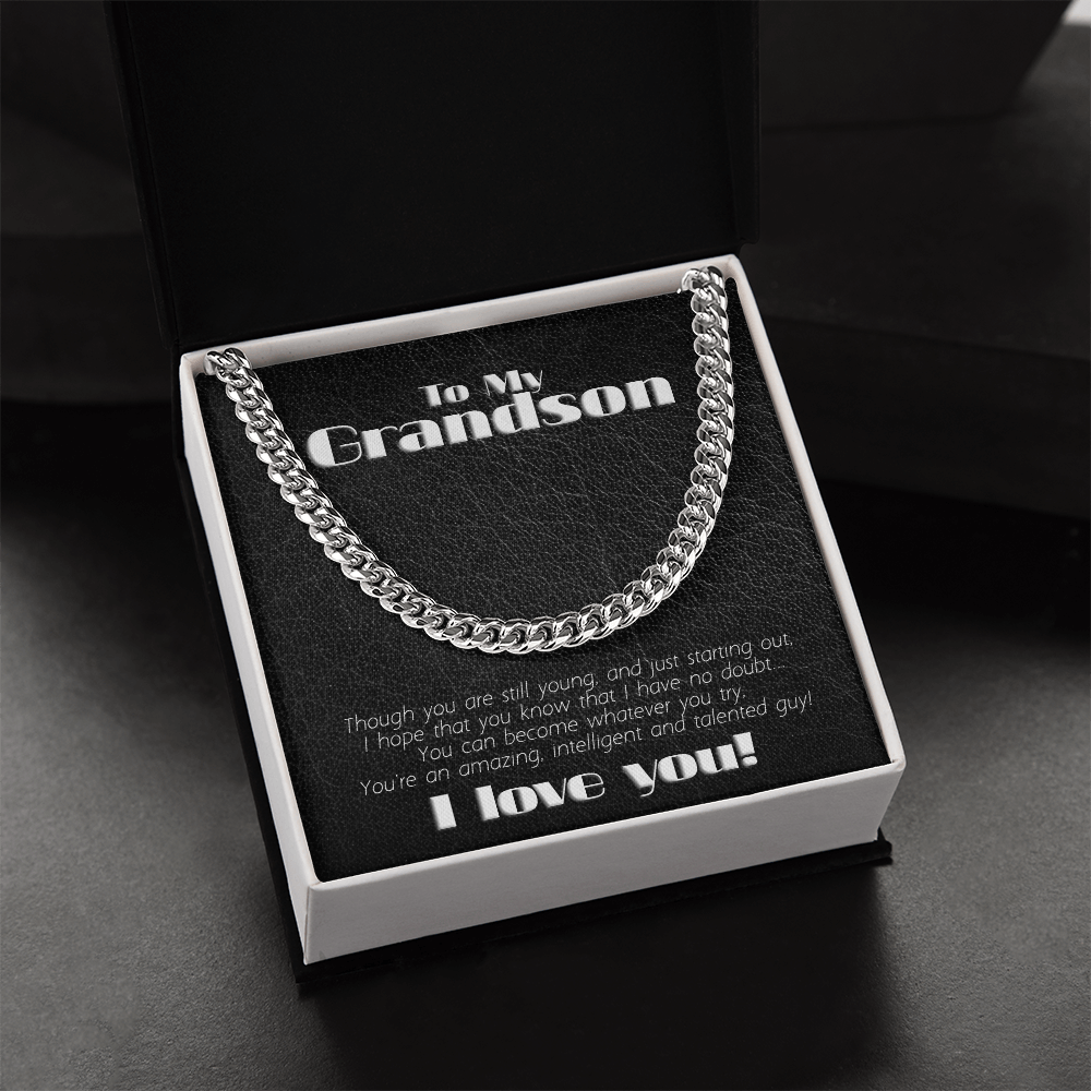 Gift for Grandson for GRADUATION or NEW JOB, etc.