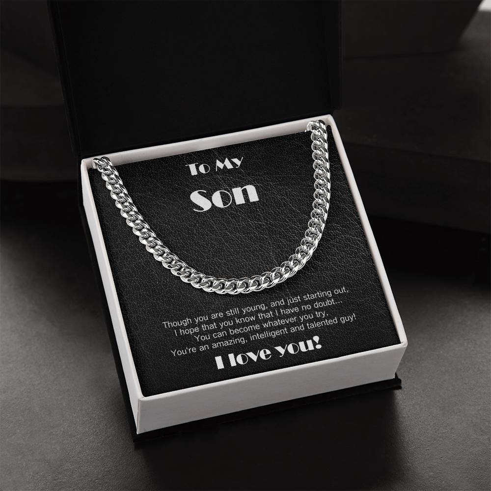 Gift for Son for GRADUATION or NEW JOB, etc.