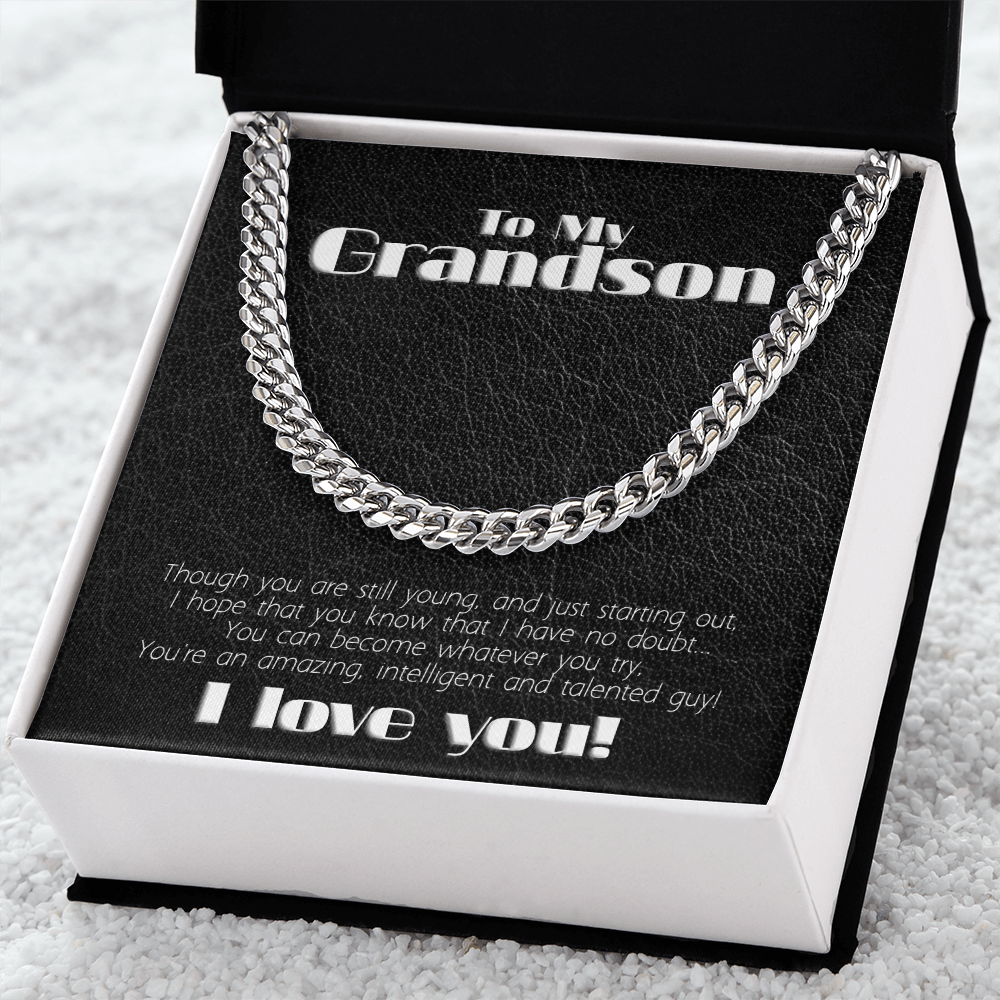 Gift for Grandson for GRADUATION or NEW JOB, etc.
