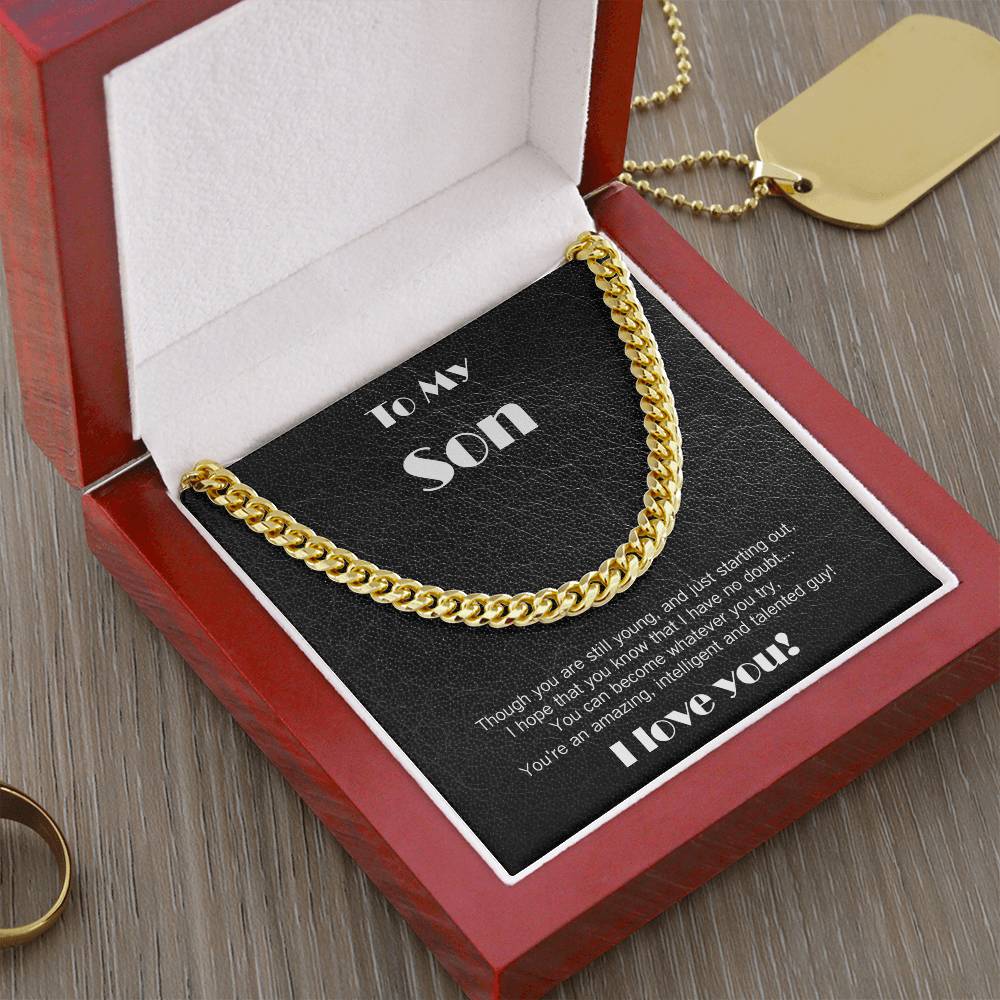 Gift for Son for GRADUATION or NEW JOB, etc.