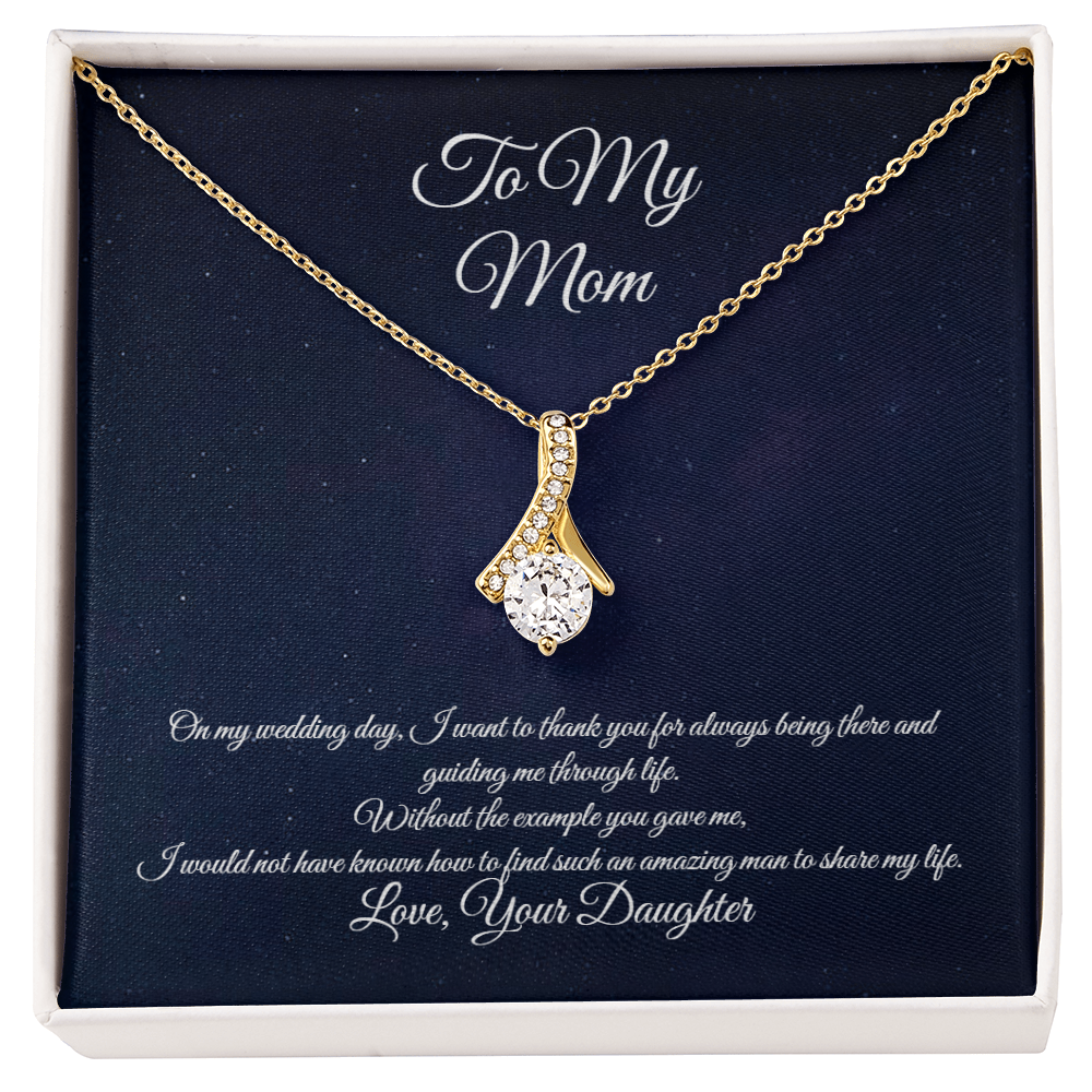 Wedding day Gift from Daughter to Mom, Alluring beauty variation