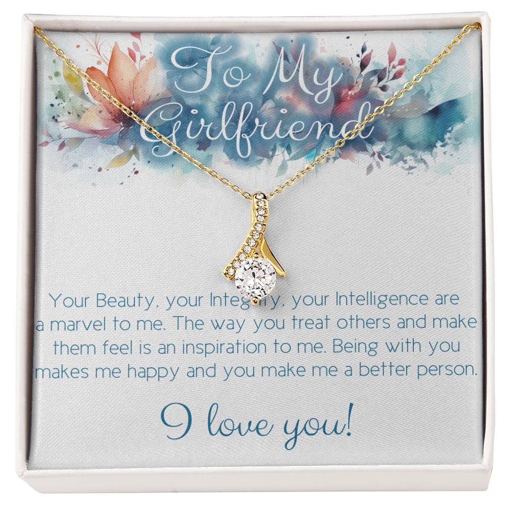 Aluring beauty necklace for Girlfriend