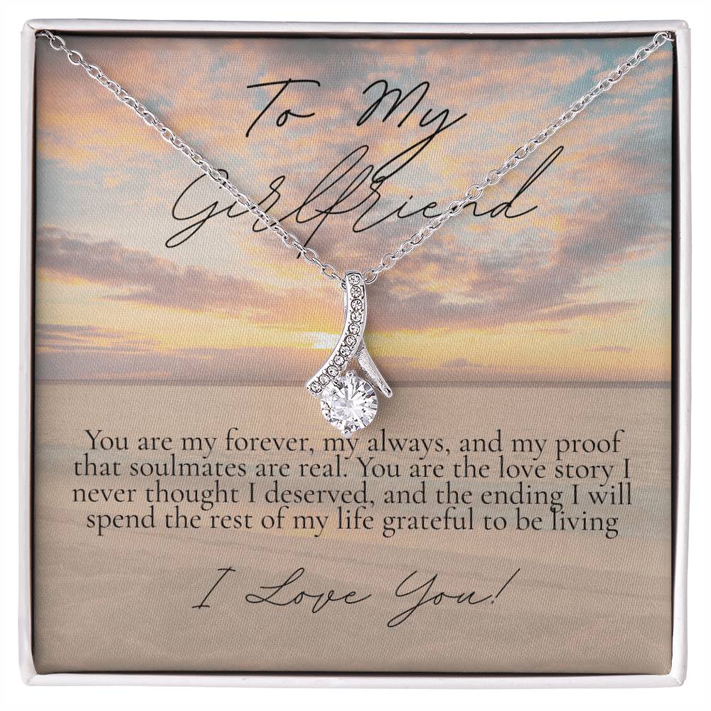 Romantic Gift for Girlfriend: You are my forever