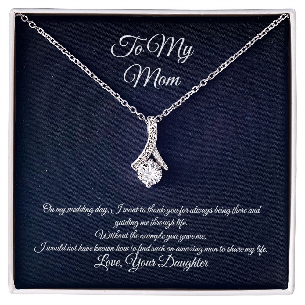 Wedding day Gift from Daughter to Mom, Alluring beauty variation