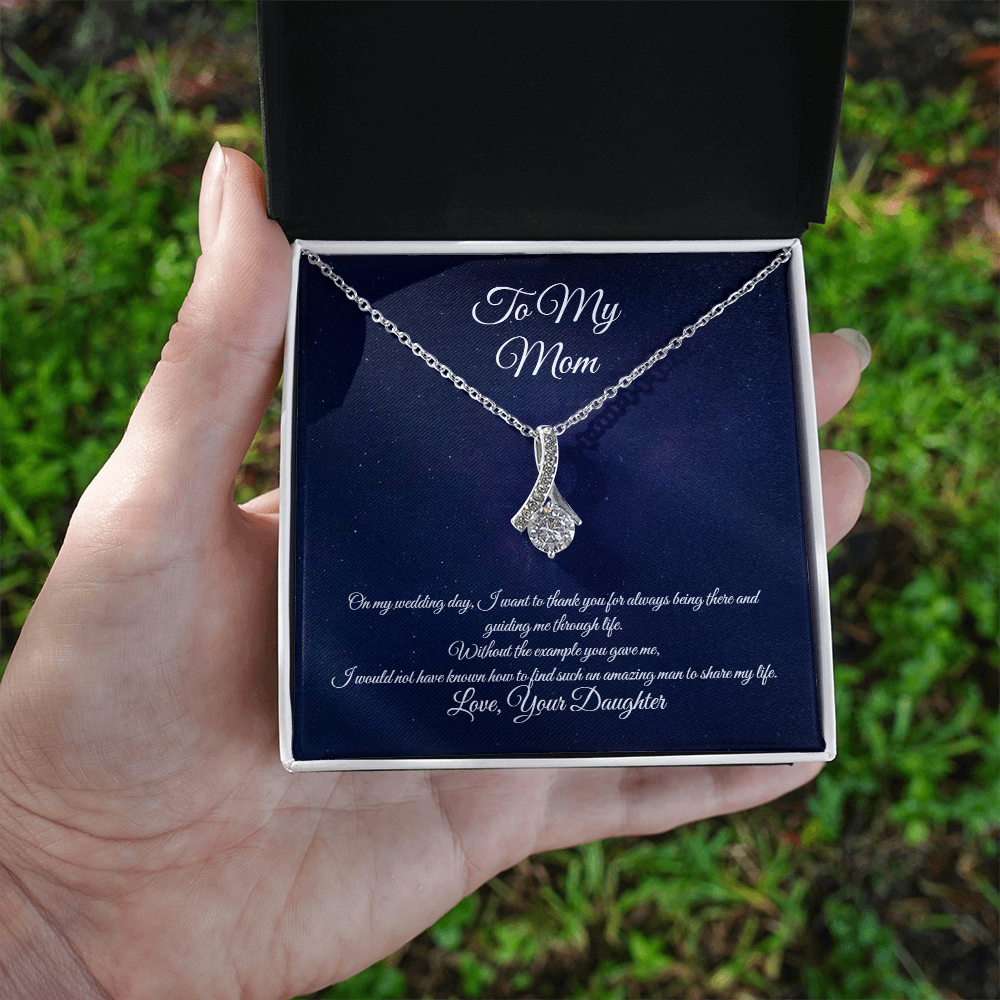 Wedding day Gift from Daughter to Mom, Alluring beauty variation