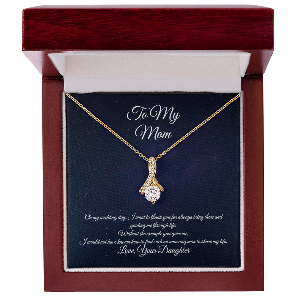Wedding day Gift from Daughter to Mom, Alluring beauty variation