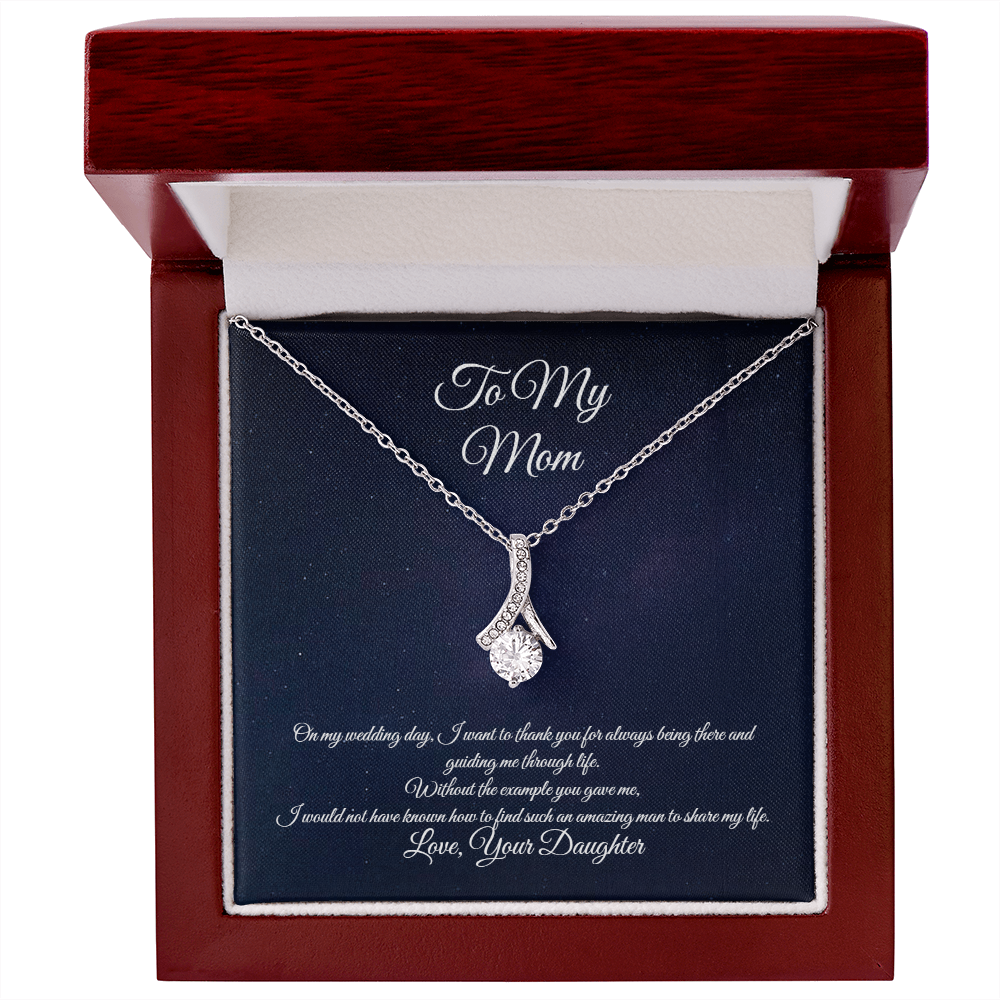 Wedding day Gift from Daughter to Mom, Alluring beauty variation