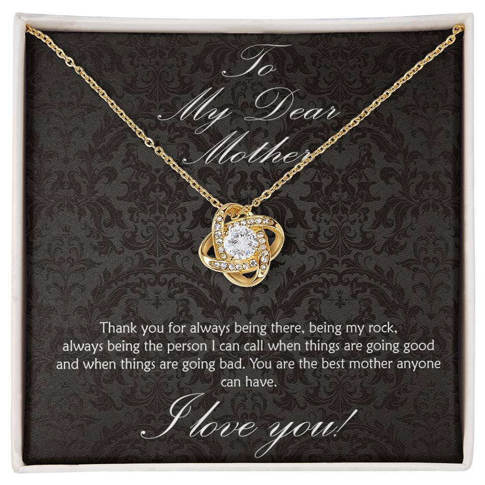 For the Mother who has always been there! Love Knot Necklace