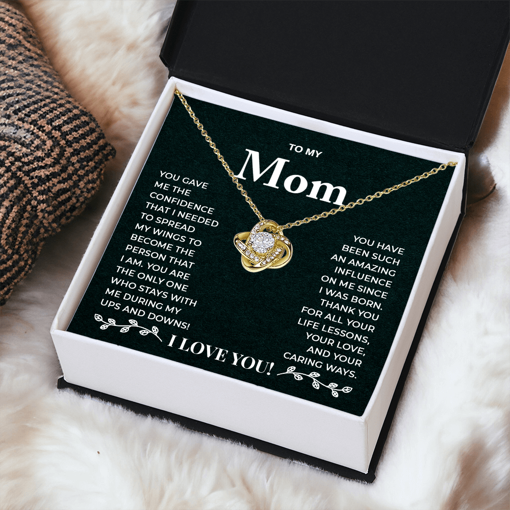 TO MOM (thank you, I love you ) love knot