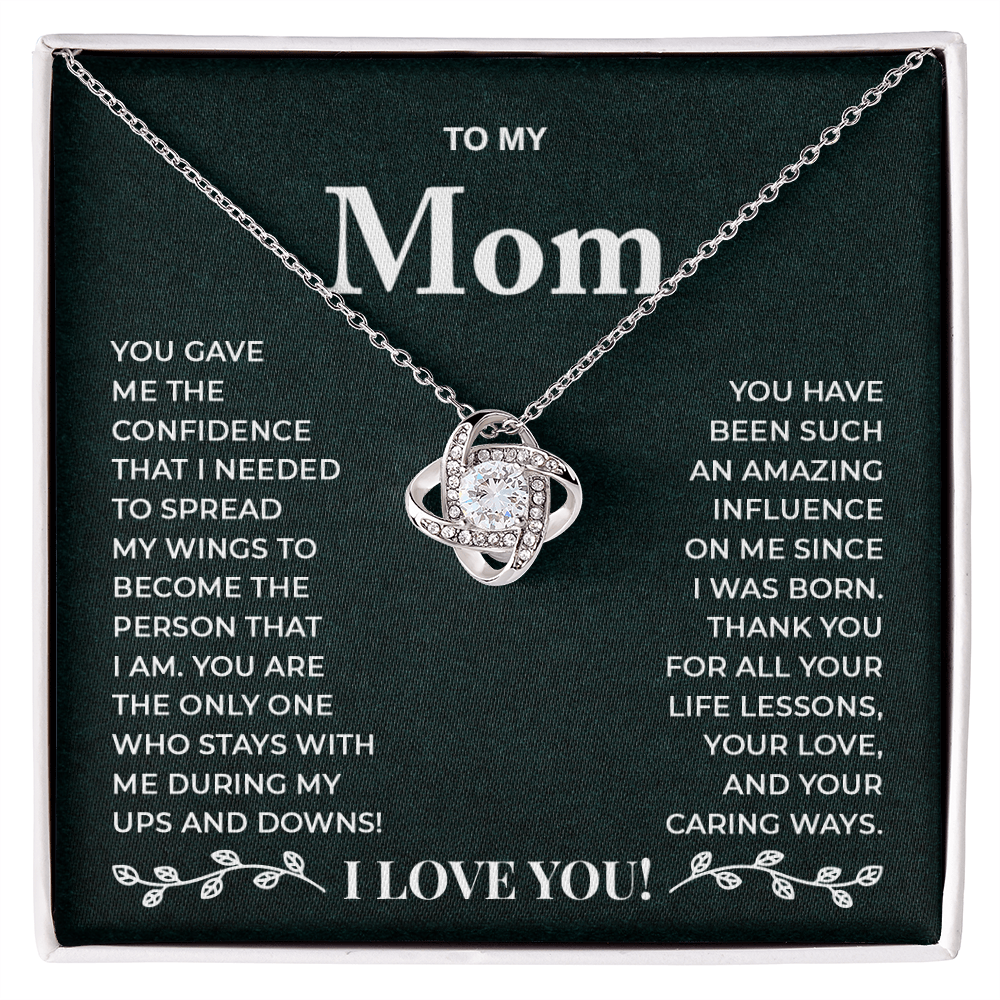TO MOM (thank you, I love you ) love knot