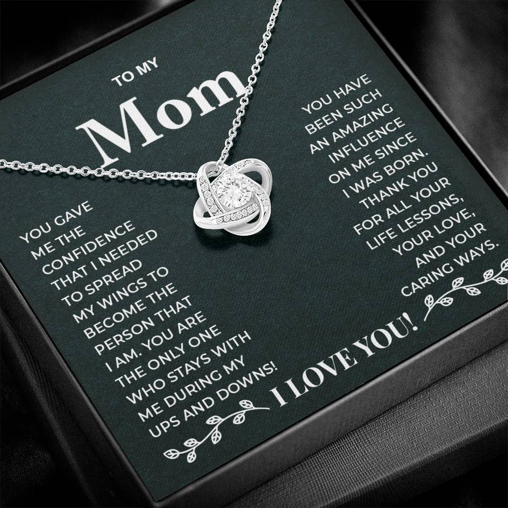 TO MOM (thank you, I love you ) love knot