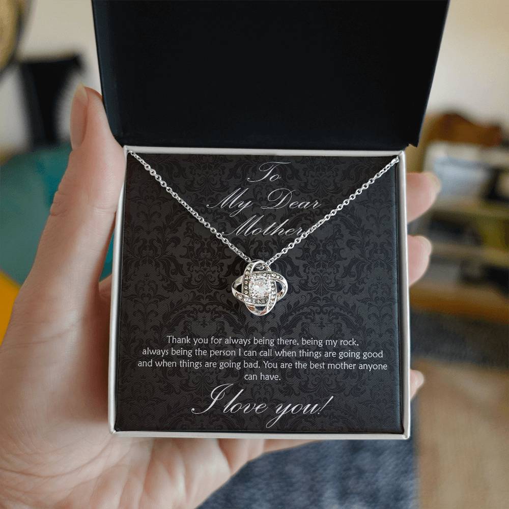 For the Mother who has always been there! Love Knot Necklace