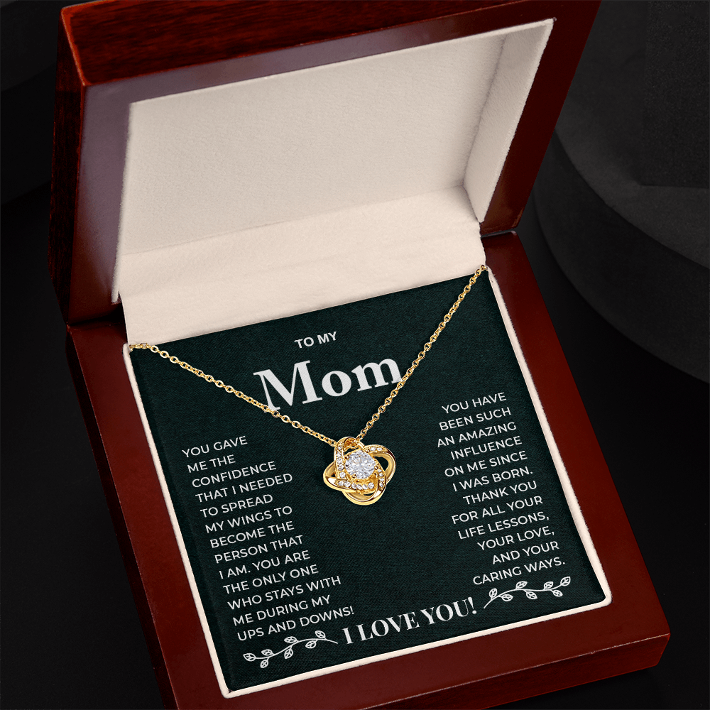 TO MOM (thank you, I love you ) love knot