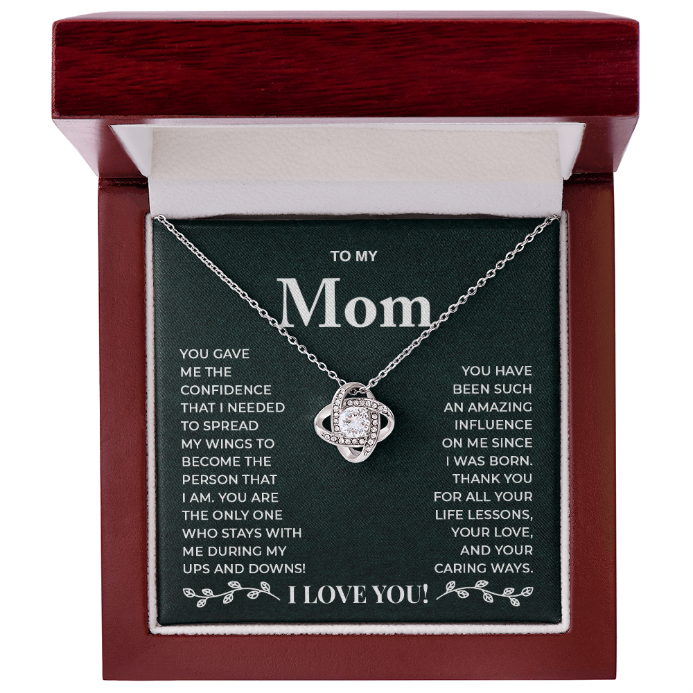 TO MOM (thank you, I love you ) love knot