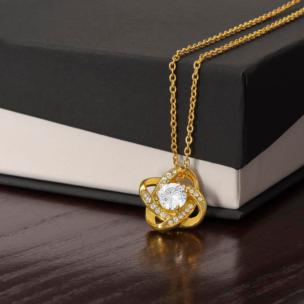 For YOU! Love Knot Necklace with no message card