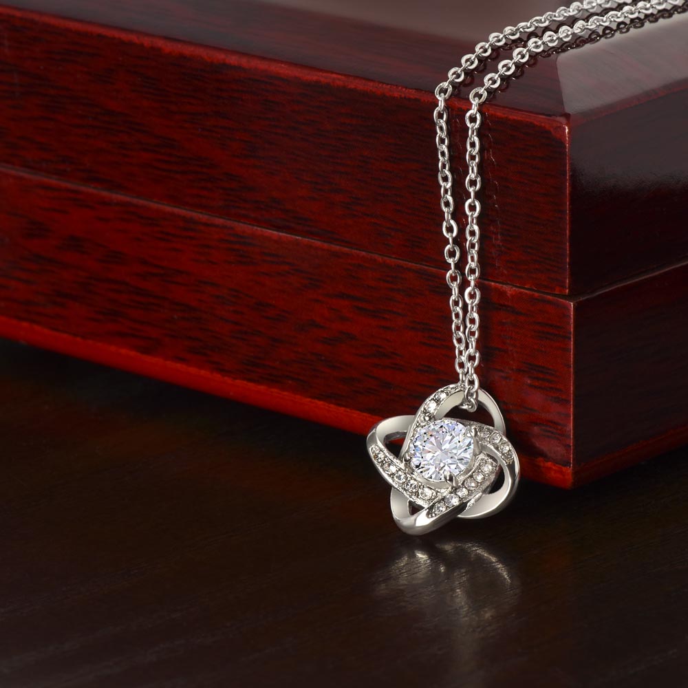 For YOU! Love Knot Necklace with no message card