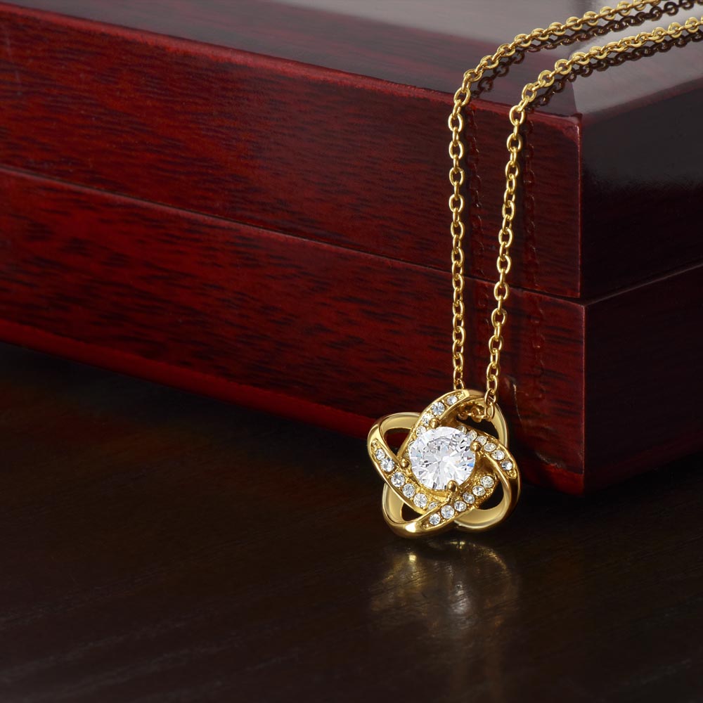 For YOU! Love Knot Necklace with no message card