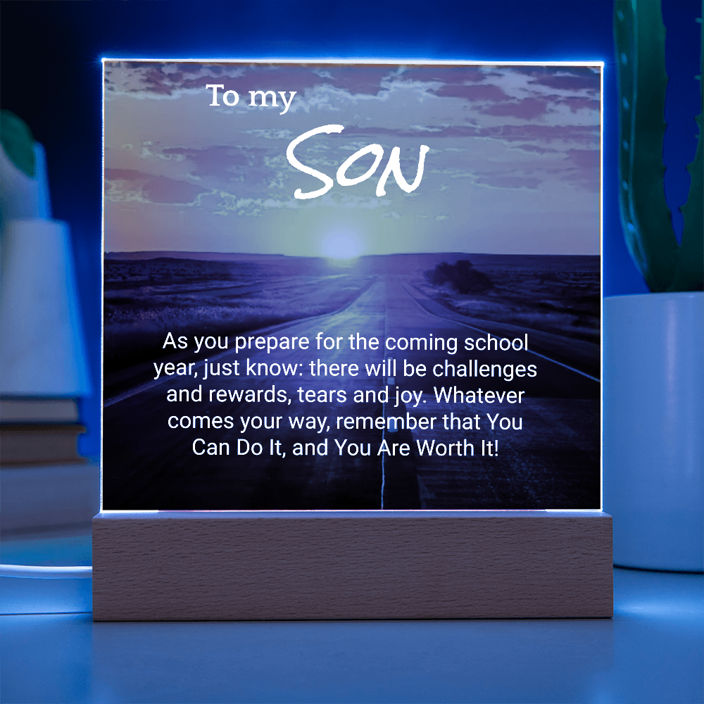 Inspirational Back to school Gift Acrylic
