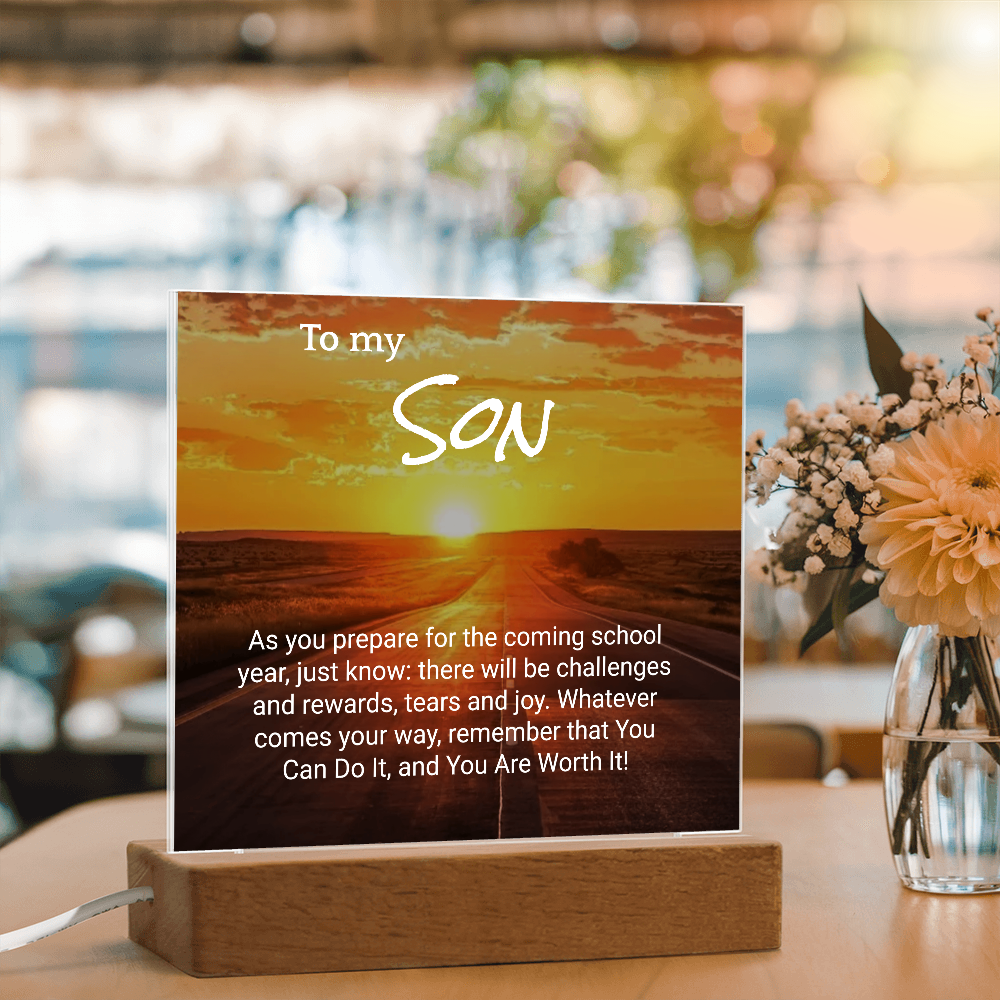 Inspirational Back to school Gift Acrylic