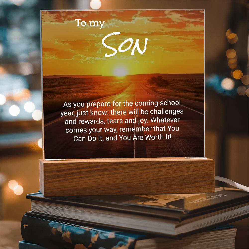 Inspirational Back to school Gift Acrylic