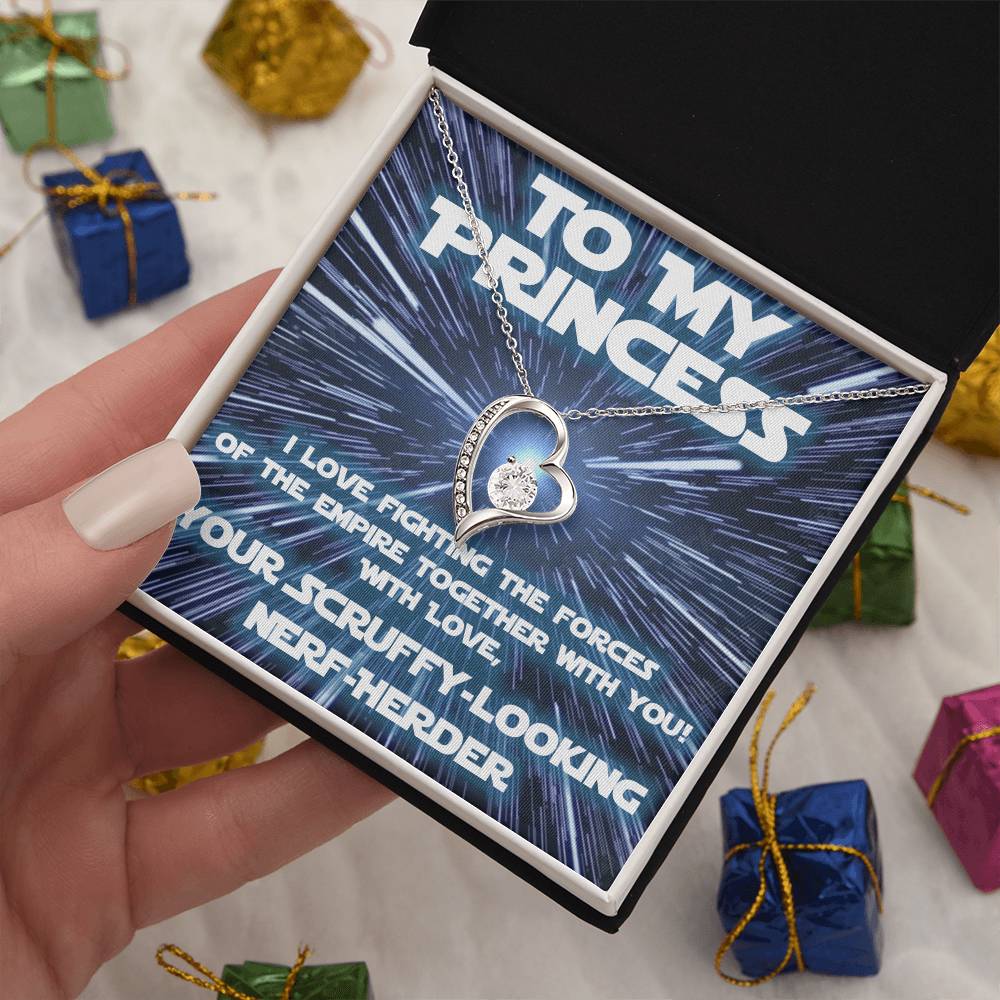 For Her: from scruffy looking Nerf-herder! (forever love variation)