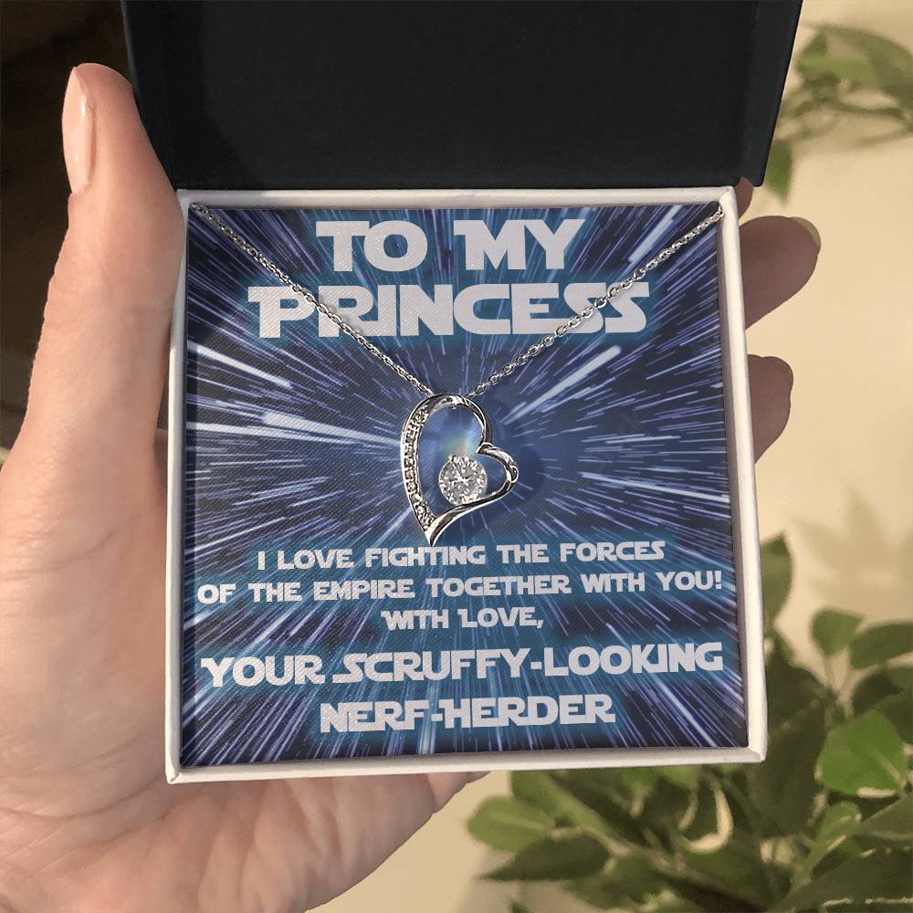 For Her: from scruffy looking Nerf-herder! (forever love variation)