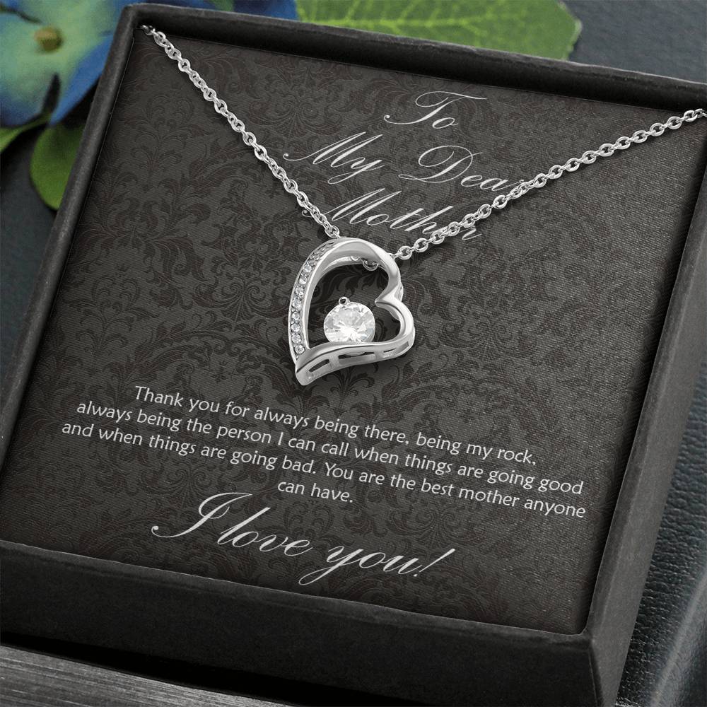 For the Mother who has always been there for you! Forever love necklace