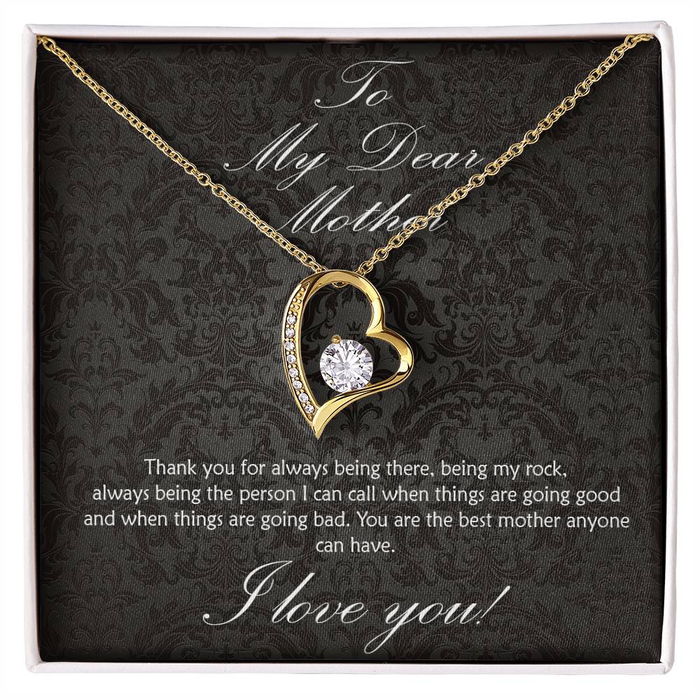 For the Mother who has always been there for you! Forever love necklace