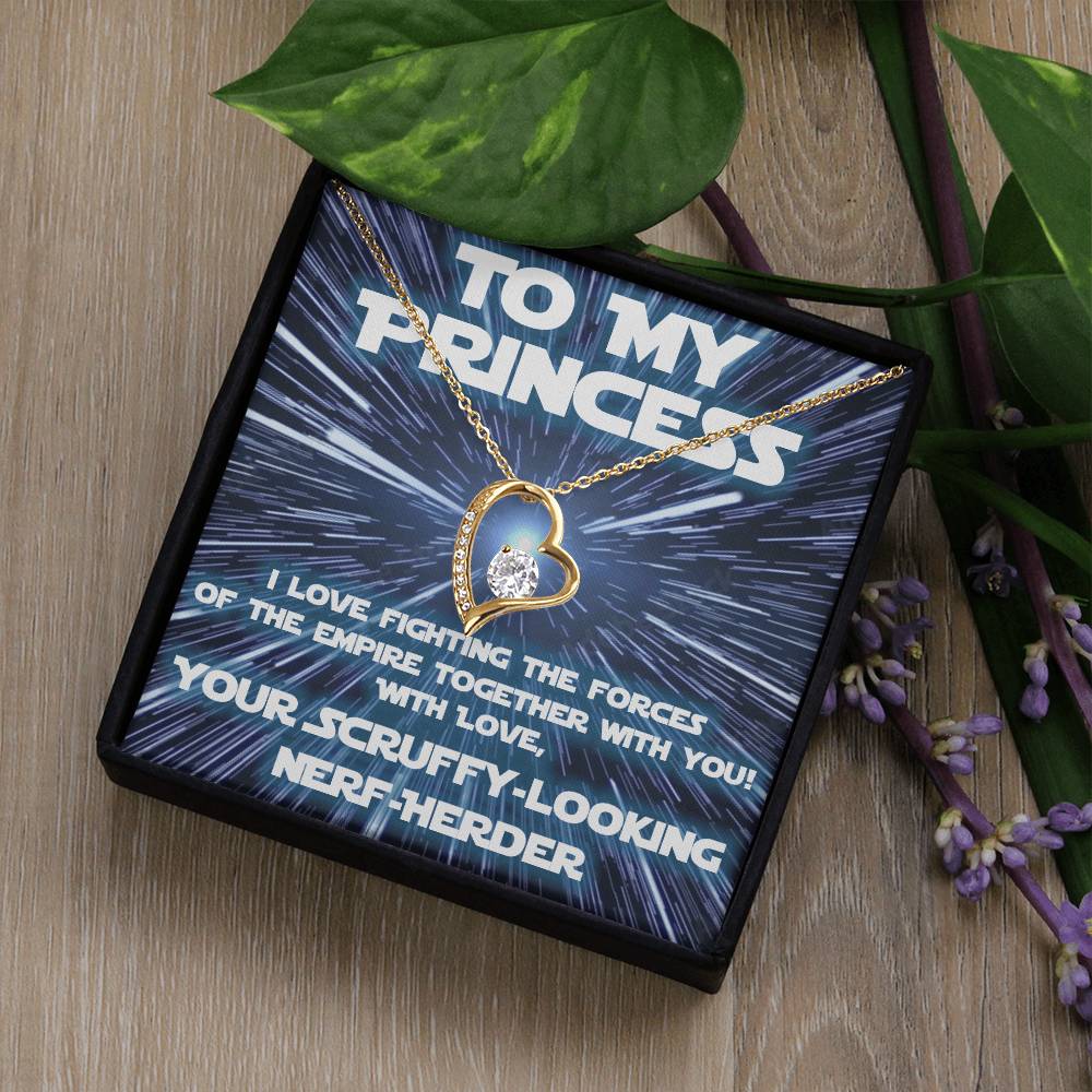 For Her: from scruffy looking Nerf-herder! (forever love variation)