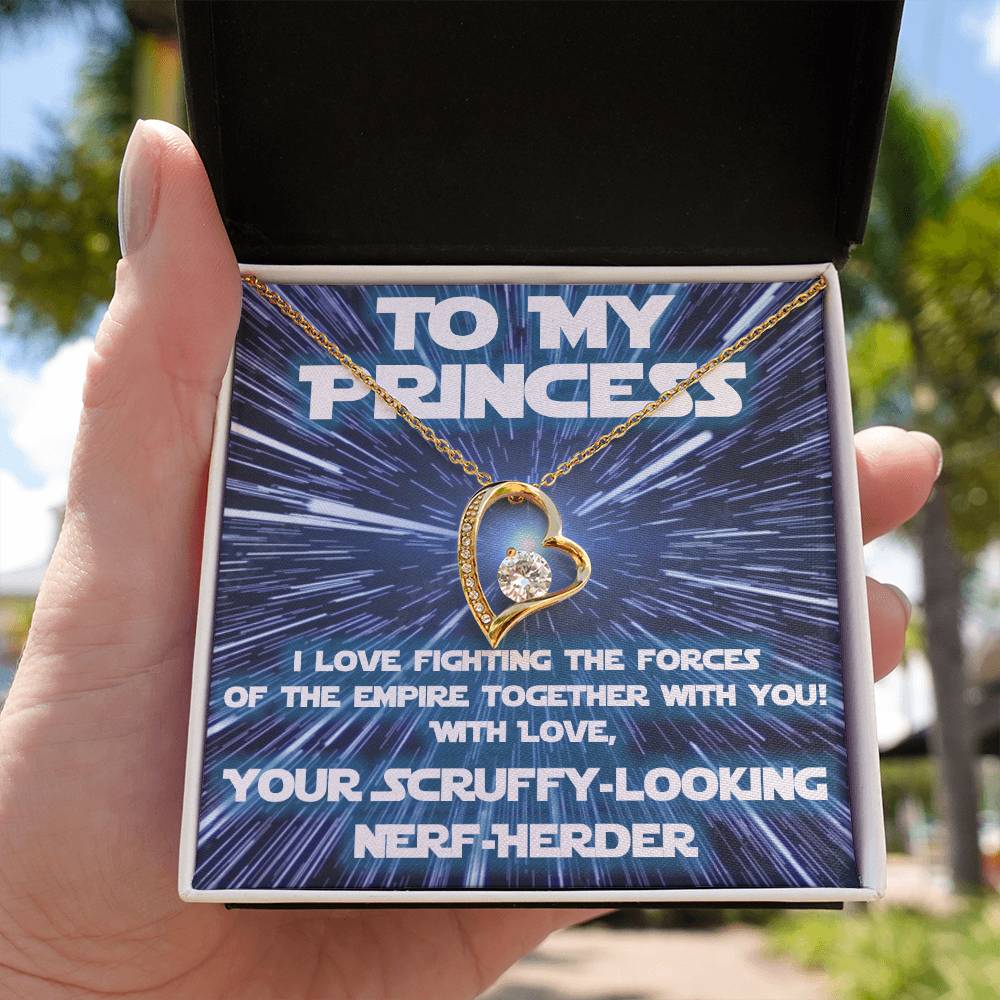 For Her: from scruffy looking Nerf-herder! (forever love variation)